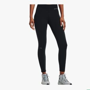 Under Armour Women's UA ColdGear Base 3.0 Baselayer Leggings, Black, XS